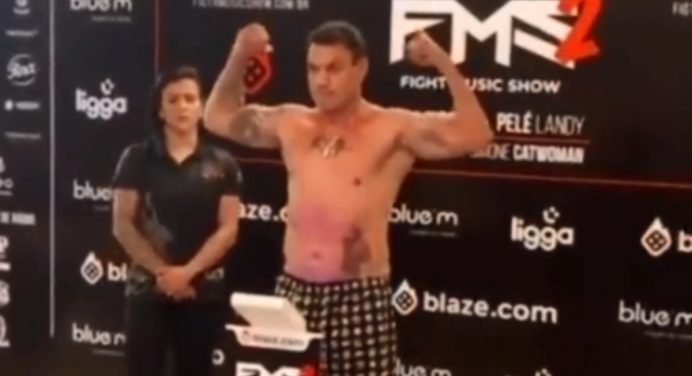 Popó bate o peso e confirma duelo com ‘Pelé’ no Fight Music Show 2