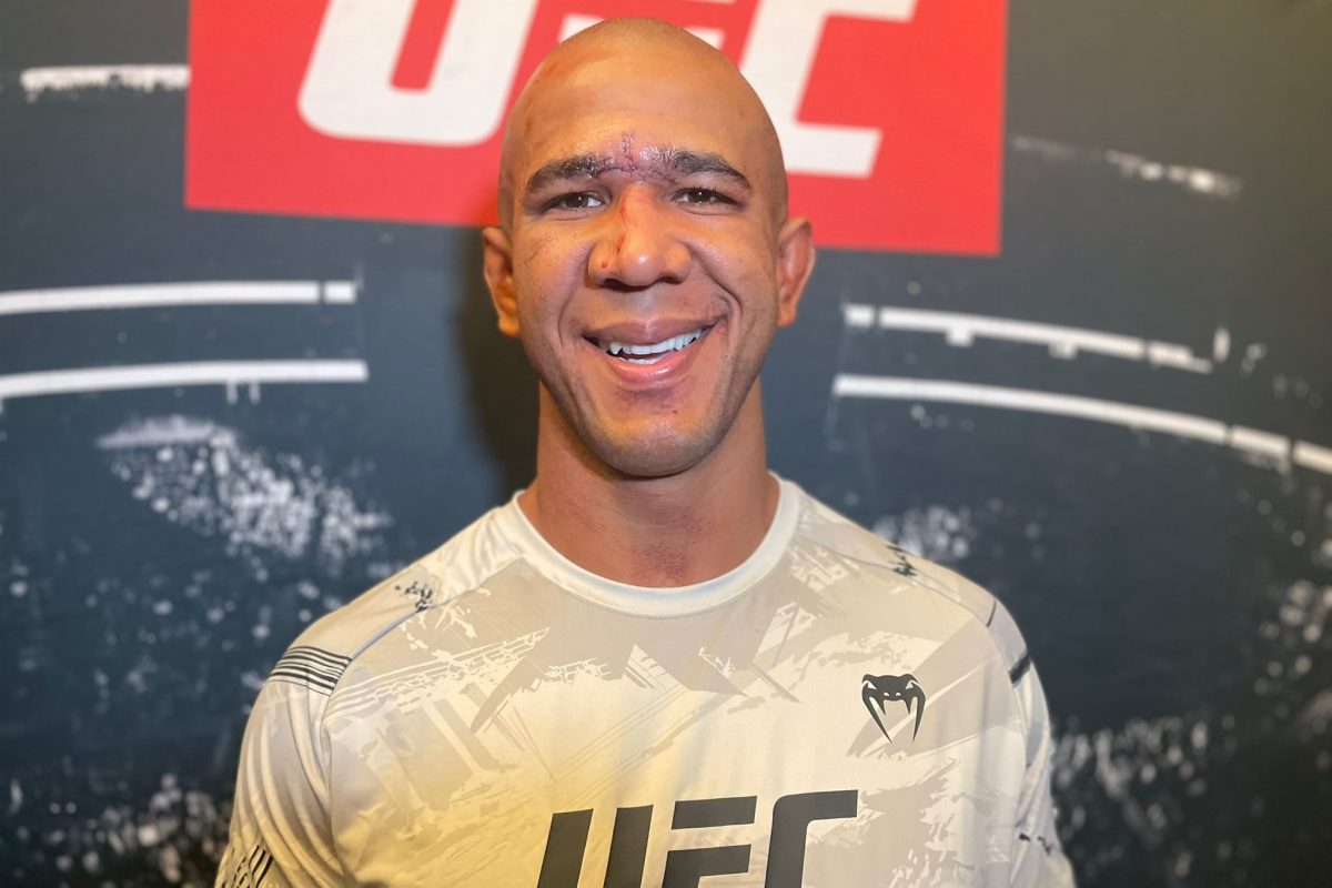 Gregory ‘Robocop’ relembra como superou corte na testa no UFC Vegas 60