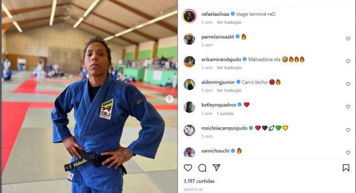 Volta por cima! Rafaela Silva conquista bicampeonato mundial de judô