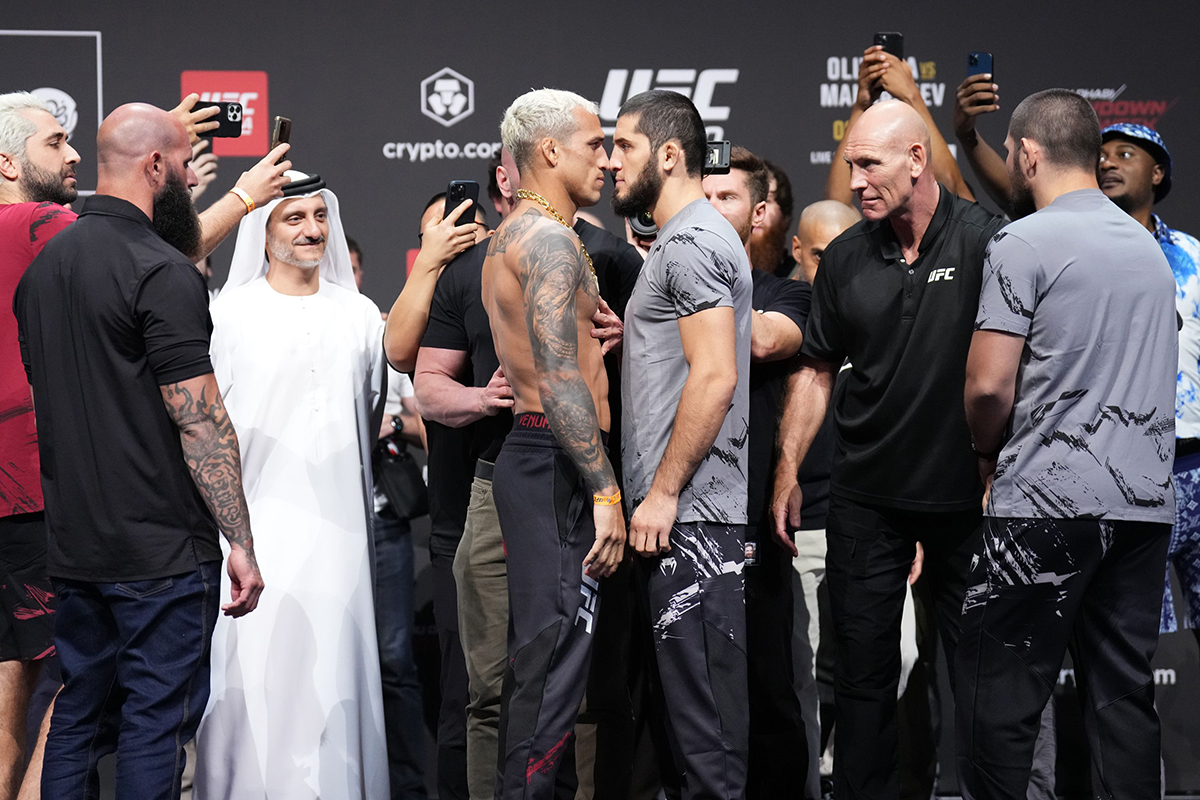 UFC 294! Ultimate anuncia card com sede em Abu Dhabi em outubro
