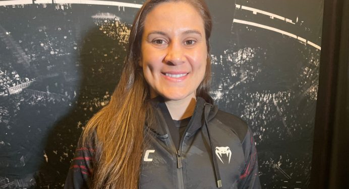 Veterana Jennifer Maia comemora luta contra promessa do UFC