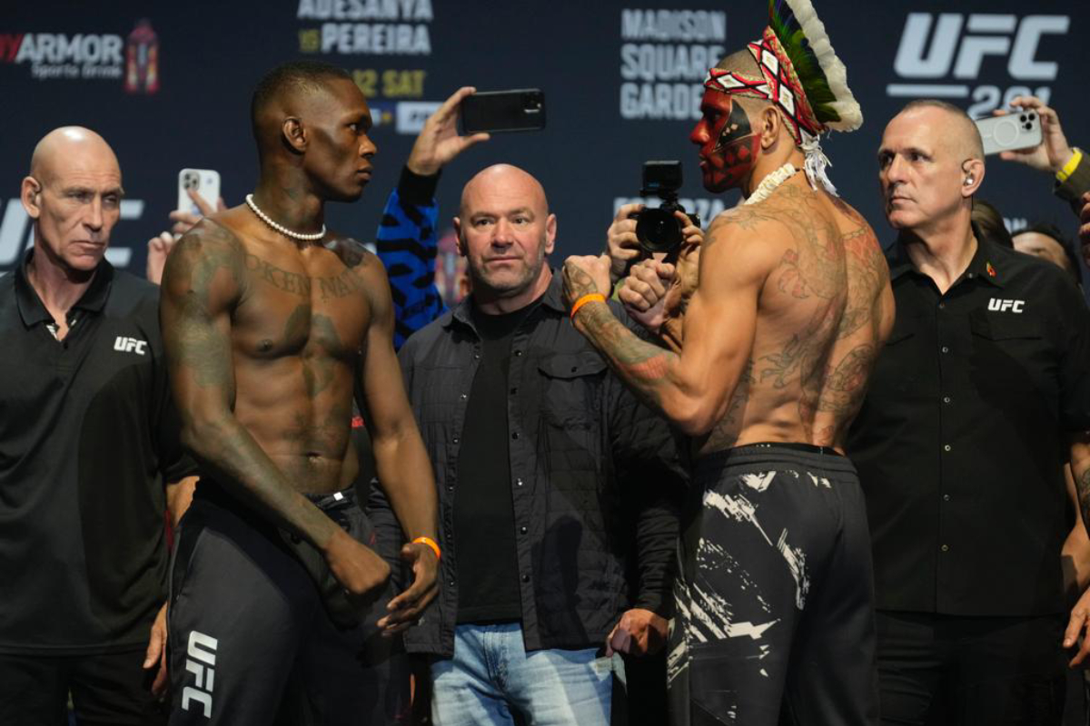 Rival sugere que Adesanya pode lutar “mais solto” contra Poatan após derrota no UFC