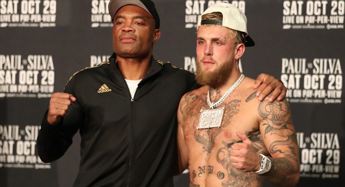 Jake Paul mostra confiança em receber ajuda de Anderson Silva para criar associação de lutadores