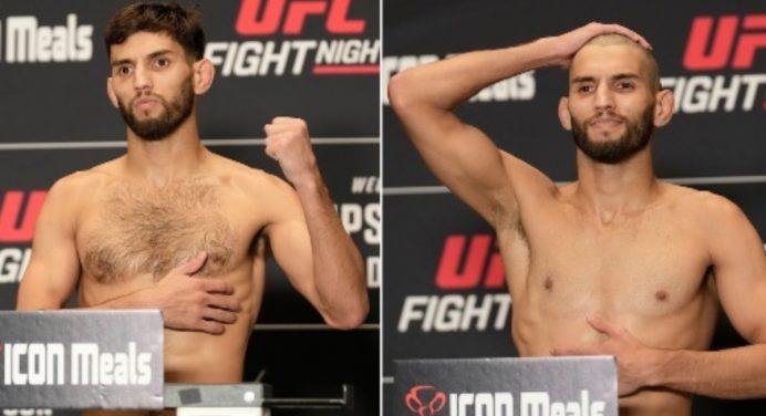 Rival de Matheus Nicolau raspa o cabelo e consegue bater peso para o UFC Orlando; veja