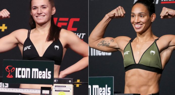 UFC promove Taila Santos vs Erin Blanchfield à luta principal da edição Vegas 69