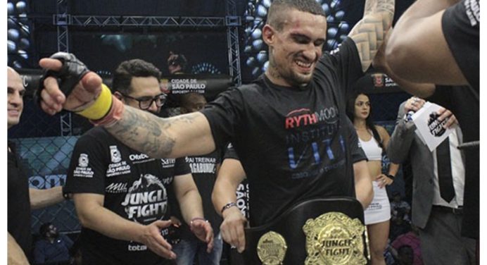 Jungle Fight consagra dois novos campeões em último evento do ano