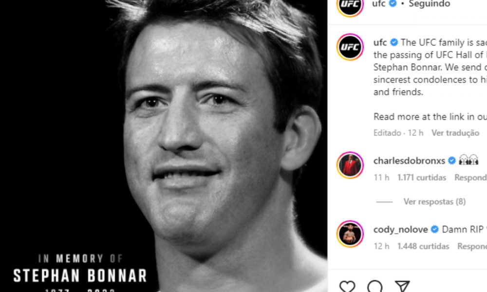 Luto! Comunidade do MMA lamenta morte de Stephan Bonnar - Ag. Fight – MMA,  UFC, Boxe e Mais