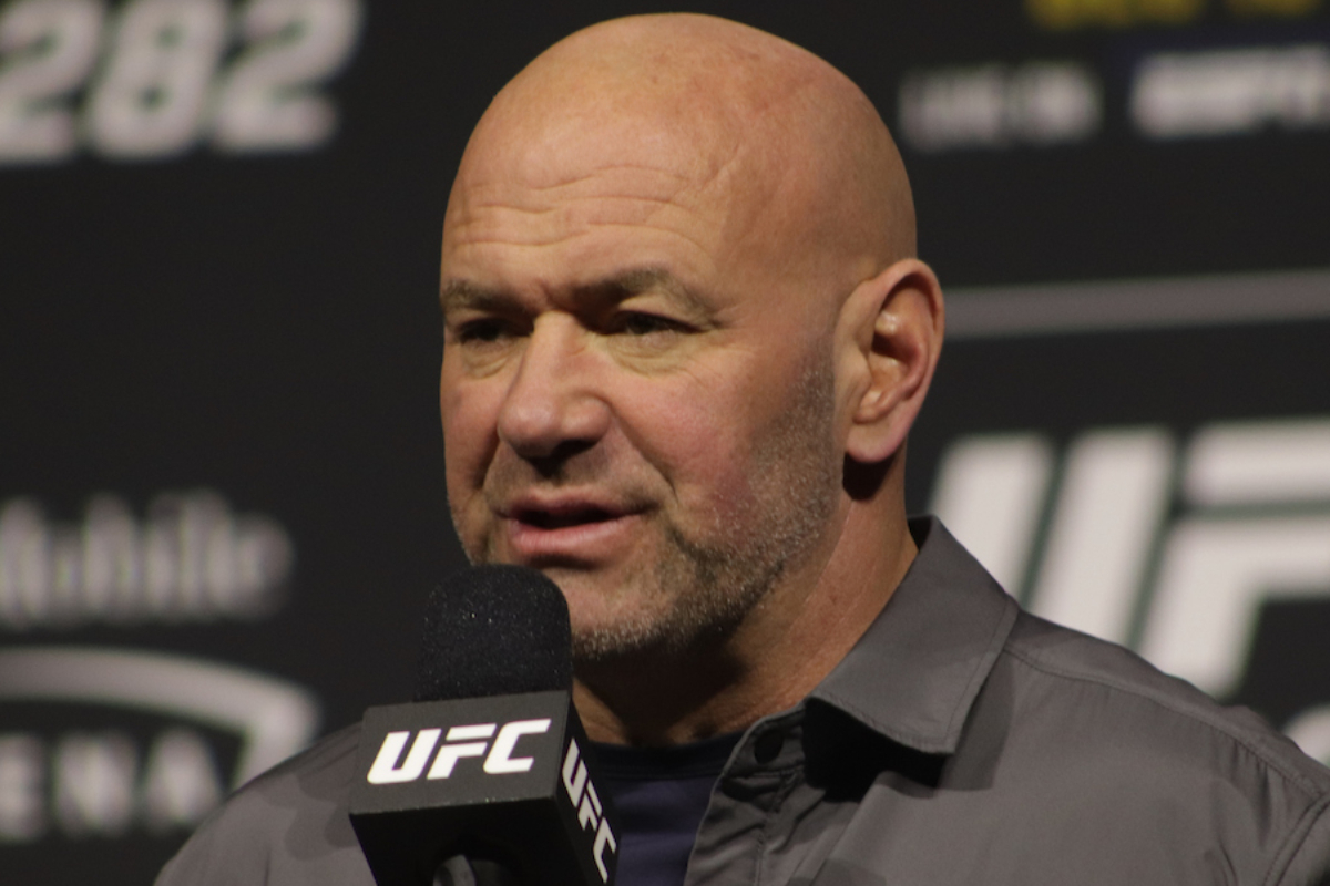 Presidente do UFC, Dana White troca tapas com esposa em casa noturna