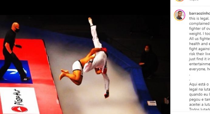 Cena de filme! Brasileiro joga rival no fosso e conquista vitória incrível no Japão; veja