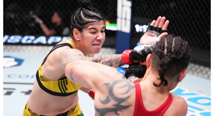 Ketlen Vieira perde luta equilibrada e se afasta de disputa de cinturão no UFC