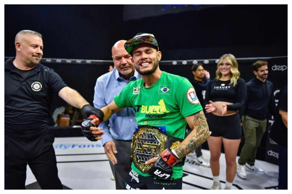 Após conquista de título no LFA, brasileiro mira vaga no UFC: “O caminho é esse”
