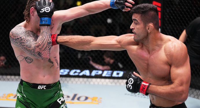 André Sergipano é finalizado no UFC Vegas 70 e perde invencibilidade no Ultimate