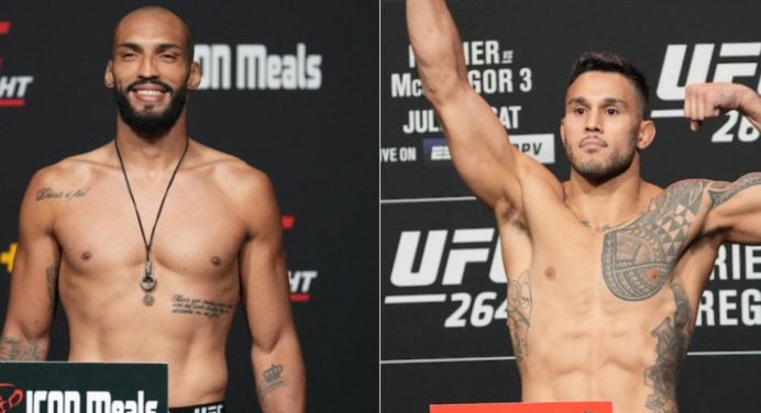 Bruno Blindado encara Brad Tavares em retorno ao UFC em abril