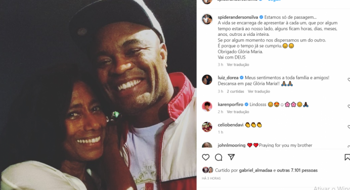 Após morte, figuras do MMA exaltam papel de Glória Maria na modalidade: “Visionária”