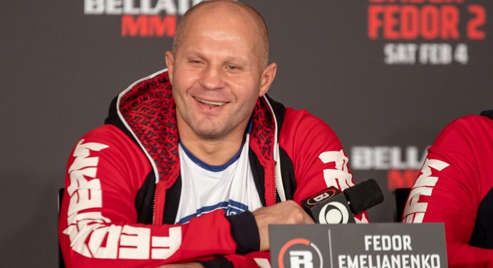 Saiba como assistir a despedida de Fedor no Bellator 290 e o UFC Vegas 68