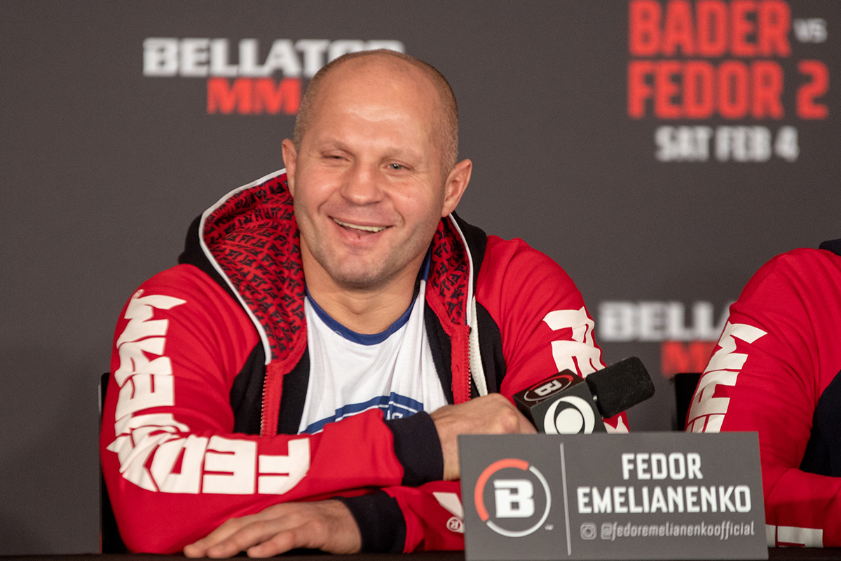 Às vésperas de aposentadoria, Fedor Emelianenko minimiza nunca ter lutado no UFC