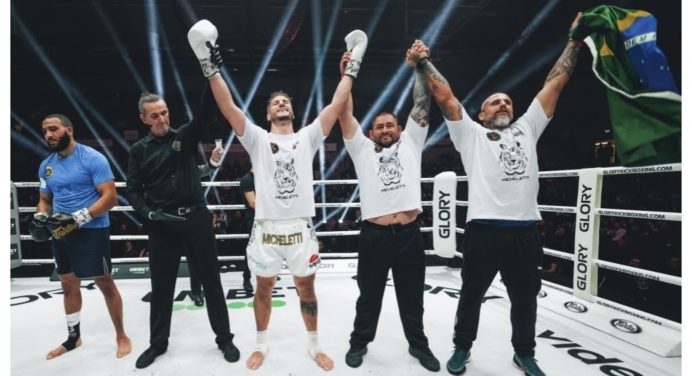 Brasileiro domina rival francês e espanta má fase no Glory 84