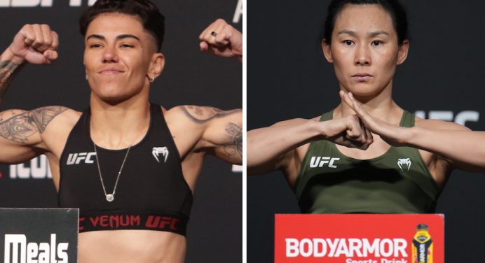 De volta ao peso-palha! Jéssica Bate-Estaca encara Yan Xiaonan no UFC 288