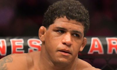 Gilbert Durinho em momento pré-luta no UFC 283