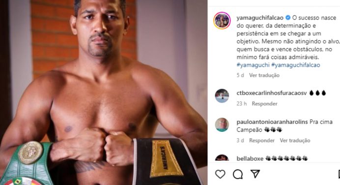 Medalhista olímpico, Yamaguchi Falcão desafia Rogério Minotouro para luta de boxe