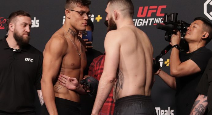 Invicto no Ultimate, Caio Borralho lidera ‘trinca brasileira’ no UFC Vegas 72