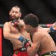 Durinho lança soco limpo no rosto de Jorge Masvidal, no UFC 287