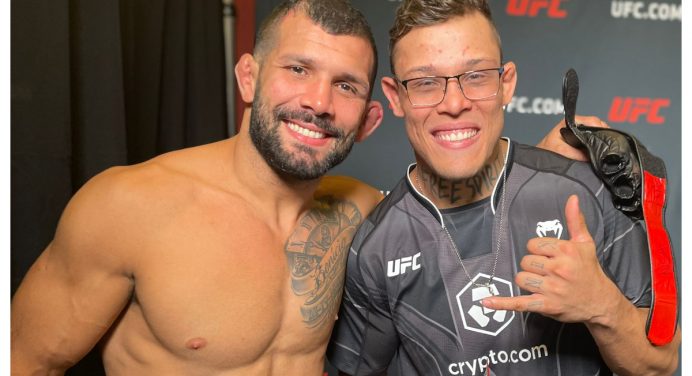 Caio Borralho e Rodolfo Vieira levam bônus de R$ 250 mil por ‘Performance da Noite’ no UFC Vegas 72