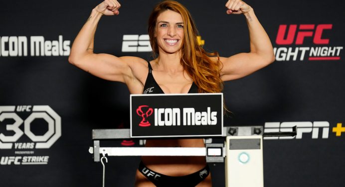 Mackenzie Dern bate o peso e confirma luta principal do UFC Vegas 73