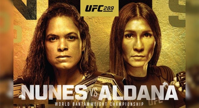 Amanda Nunes e Charles Do Bronx ganham destaque no pôster oficial do UFC 289