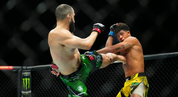 Durinho perde para rival em eliminatória por disputa de título dos meio-médios do UFC