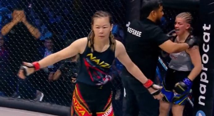 Irmã de sensação do UFC impressiona ao nocautear adversária; veja