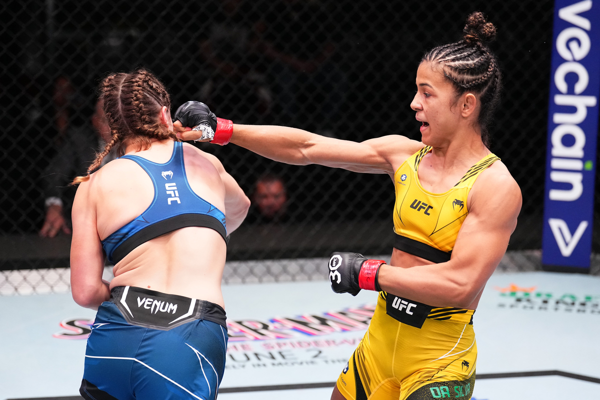 Victoria Leonardo e Natália Silva se enfrentam no card preliminar do UFC Vegas 73