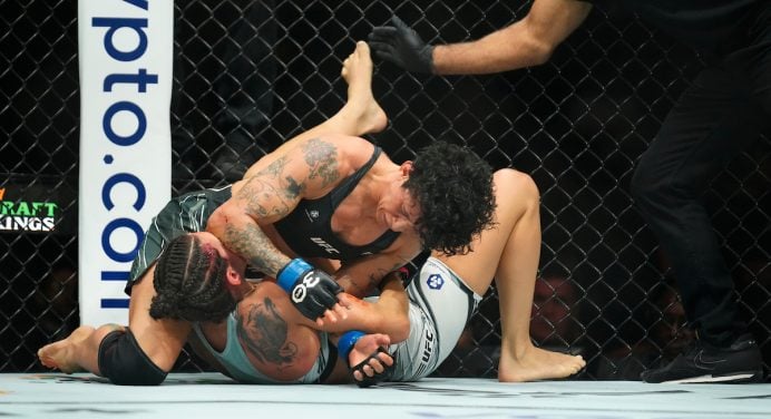 Virna Jandiroba domina Marina Rodriguez em duelo brasileiro no UFC 288