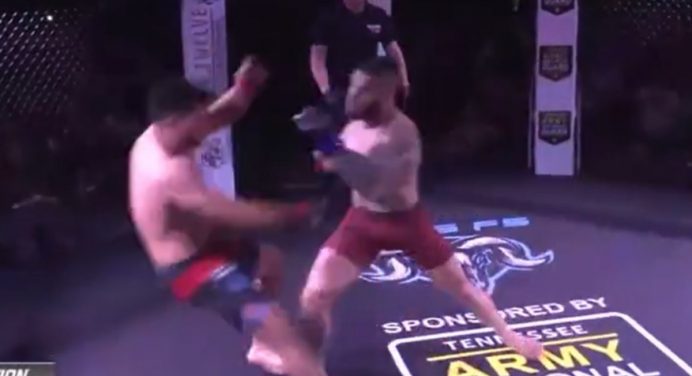 Incrível! Lutador nocauteia rival em apenas dois segundos de luta; veja