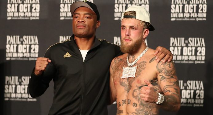 Jake Paul admite que União de Lutadores com Anderson Silva é “quase impossível”