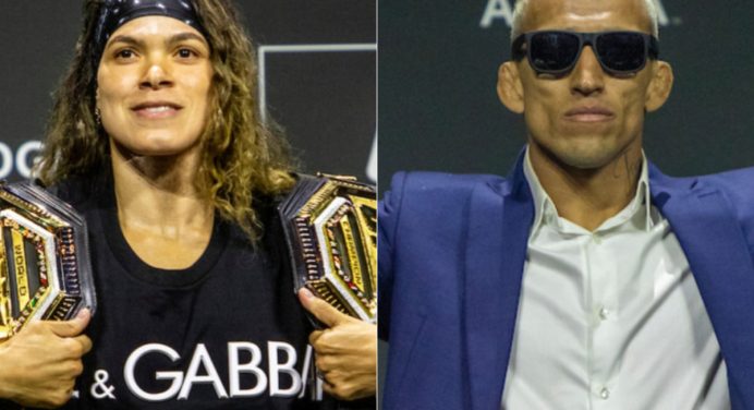 Charles Do Bronx expressa admiração por Amanda Nunes: “Merece todo o respeito”