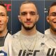 Joaquim Silva, Lucas Almeida e Nikolas Motta são três dos representantes do Brasil no UFC Vegas 75