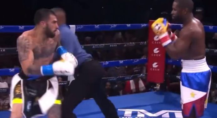 Neto de mafioso recebe seis meses de suspensão após confusão; Mayweather passa ileso