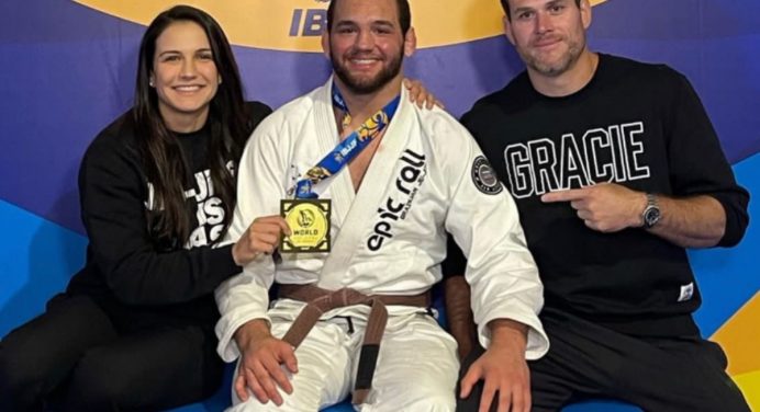 Kyra Gracie parabeniza sobrinho, Rayron, por conquista no Mundial de jiu-jitsu: “Orgulho”