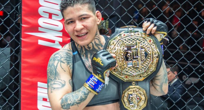 PFL e Bellator? Larissa Pacheco aprova fusão e projeta luta com Cyborg: “Uma honra”