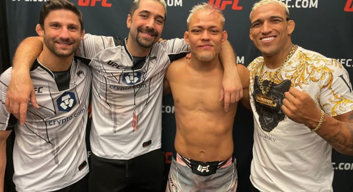 Parceiro de time de Do Bronx leva bônus de R$ 240 mil por ‘Luta da Noite’ no UFC Vegas 76