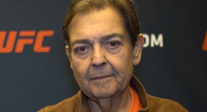 Faustão comparece ao UFC Vegas 77 e destaca vitórias de brasileiros