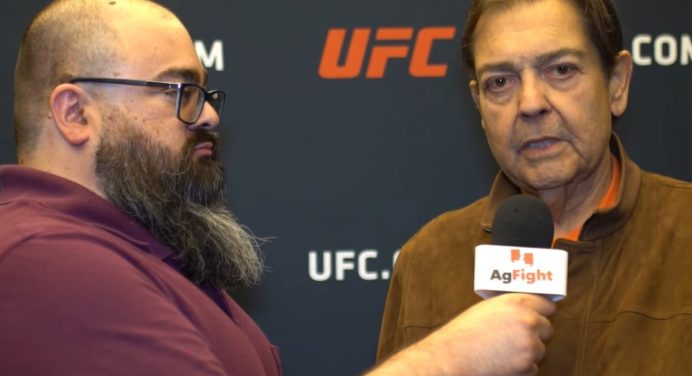 Faustão relembra momentos em que ajudou a divulgar o MMA no Brasil