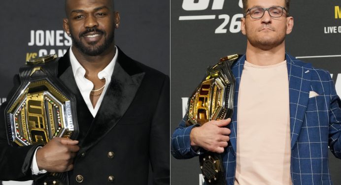 UFC oficializa superluta entre Jon Jones e Stipe Miocic pelo cinturão dos pesos-pesados