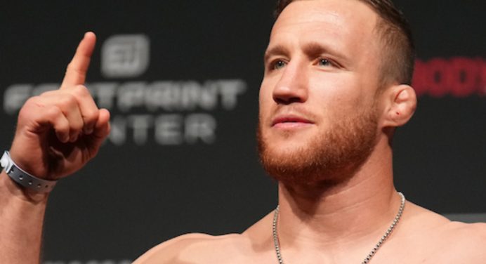 Justin Gaethje muda tom e aceita desafio de McGregor: “Assine o contrato”