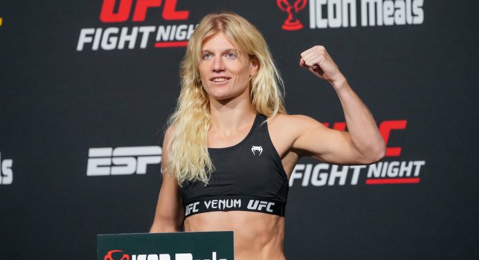 Invicta no UFC, Fiorot esbanja confiança para luta com Namajunas: “Melhor em todas as áreas”