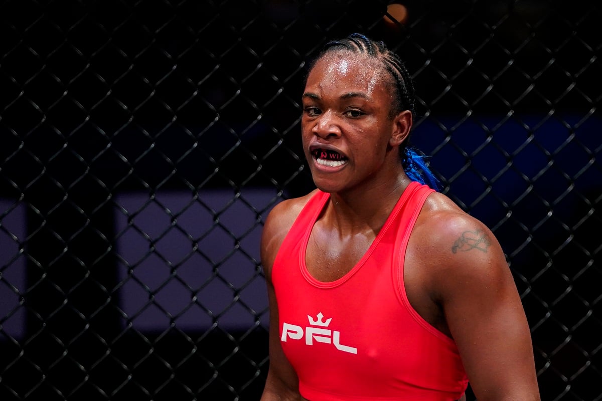Claressa Shields tem dividido suas atenções entre o boxe e o MMA.