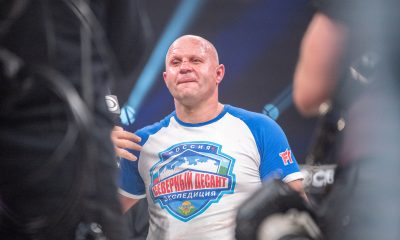 Fedor Emelianenko em sua luta de despedida do MMA