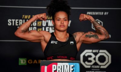 Karine Silva venceu a balança na pesagem do UFC 292