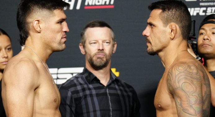 Vicente Luque e Dos Anjos fazem a primeira luta principal 100% brasileira do UFC em 2023